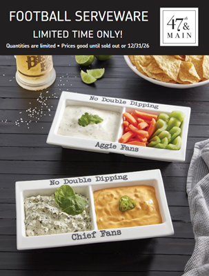 47th & Main Football Items 3.16.26