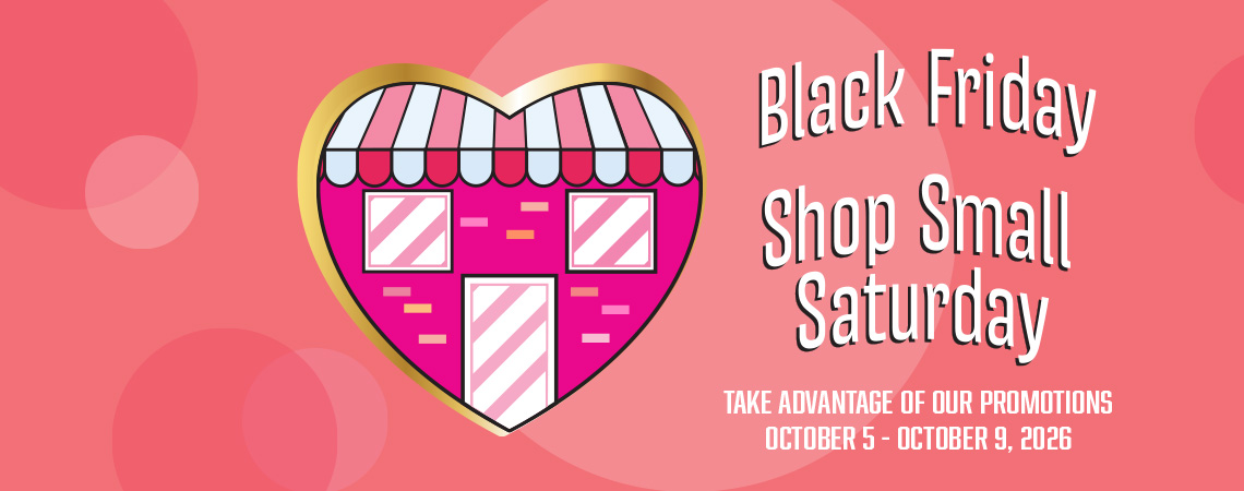 BLACK FRIDAY I SHOP SMALL SAT