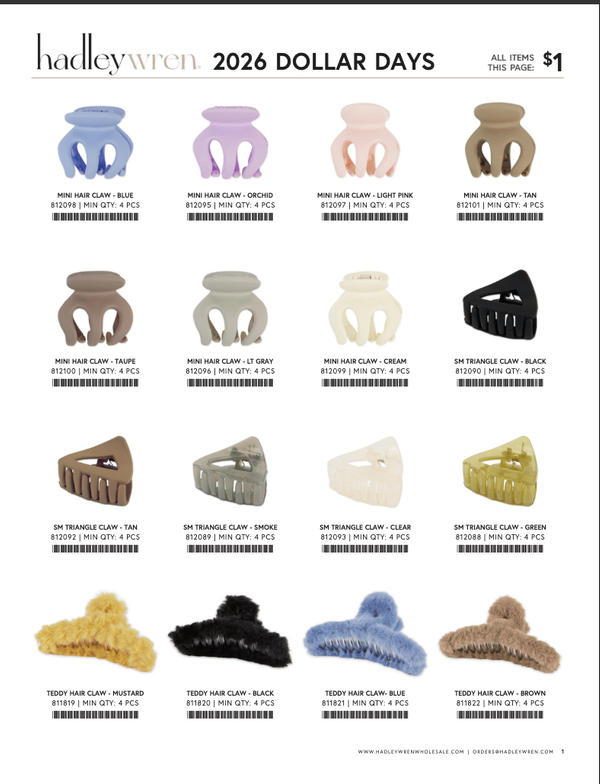 Hadley Wren Hadley Wren 2026 SS Dollar Days