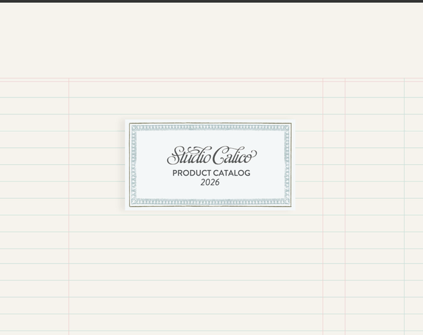 Studio Calico Studio Calico FW2026 Catalog