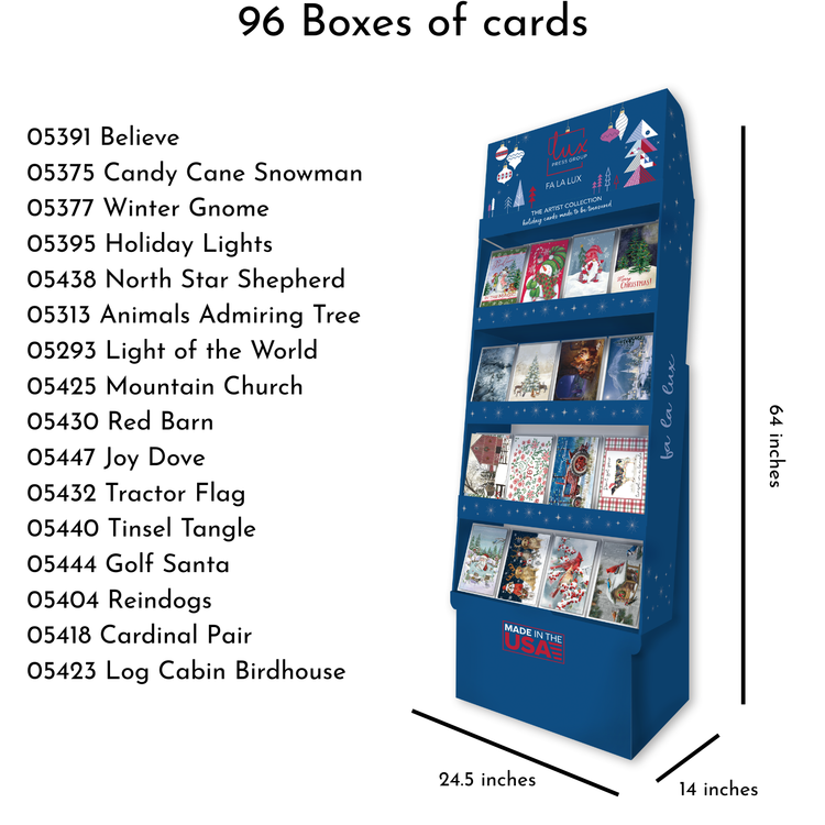 Sell Sheet Classic Christmas Display