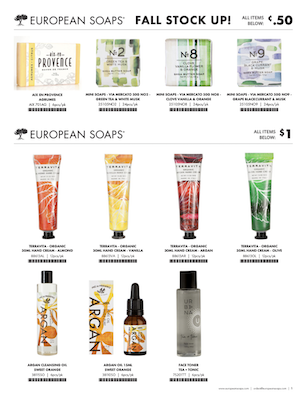 Fall Stock Up