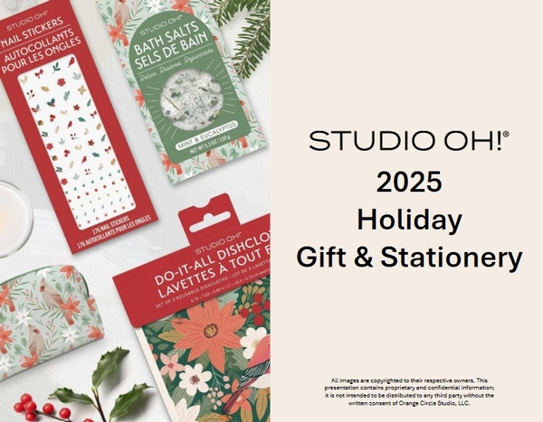 STUDIO OH! 2025 Holiday & Stationary