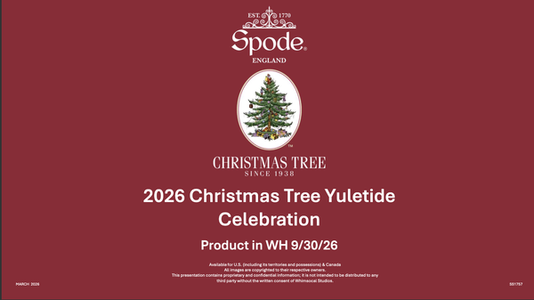 Studio Oh Spode Yuletide Christmas Tree Celebration
